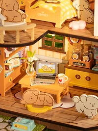 Rolife® Puppy's Cozy Villa DIY Miniature House Kit
