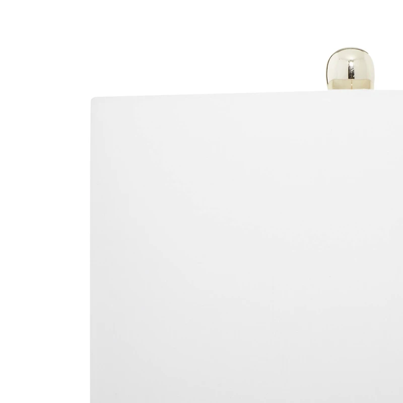 31" Gold Glass Transitional Table Lamp