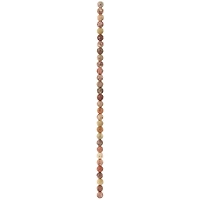 12 Pack: Brown Mix Soapstone Round Beads, 8mm by Bead Landing™