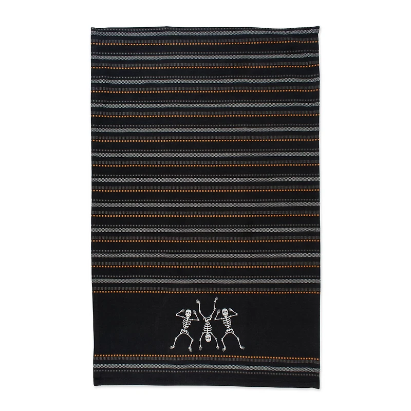 DII® Assorted Skeleton Embellished Dishtowel Set
