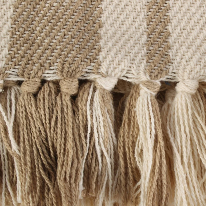 DII® French Grain Sack Printed Throw