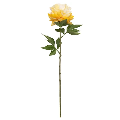29" Yellow Peony Stem by Ashland®