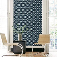 Surface Style Modern Heirloom Stripe Peel & Stick Wallpaper