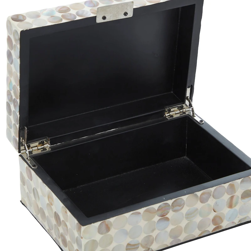 Brown Mother of Pearl Coastal Box Set