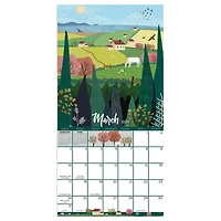TF Publishing 2024 Folk Love Mini Calendar