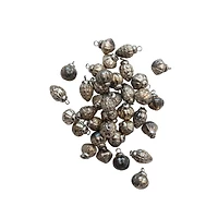 Hello Honey® 36ct. Antique Silver Embossed Mercury Glass Ornaments