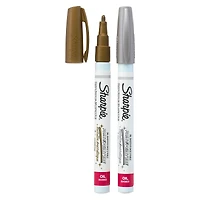 12 Packs: 2 ct. (24 total) Sharpie® Oil-Based Fine Point Metallic Paint Marker Set