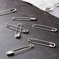 12 Packs: 10 ct. (120 total) 1.5" Safety Pins by Loops & Threads™