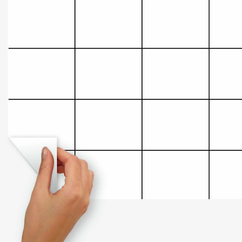 RoomMates Doodle Dry Erase Calendar Peel & Stick Wall Decal