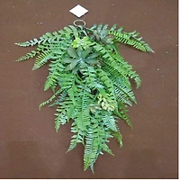 28" Leaves & Succulents Teardrop Swag