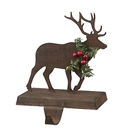 Glitzhome® 6.5" Reindeer Stocking Holder