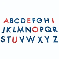 Junior Learning® Rainbow Capital Letters Magnetic Activities Set 