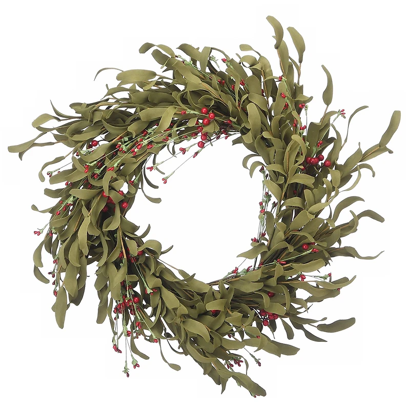 22" Autumn Grass Wreath