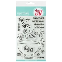 Avery Elle Cup of Wishes Clear Stamp Set