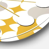 Designart 'Retro Abstract Design Xiii Mid-Century Modern Wall Clock