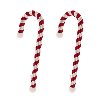 Haute Decor Large Candy Cane Stocking Holders, 2ct.