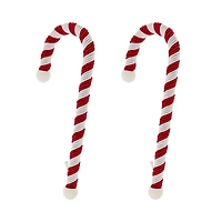 Haute Decor Large Candy Cane Stocking Holders, 2ct.