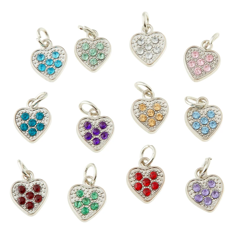 12 Packs: 12 ct. (144 total) Heart Charms by Bead Landing™