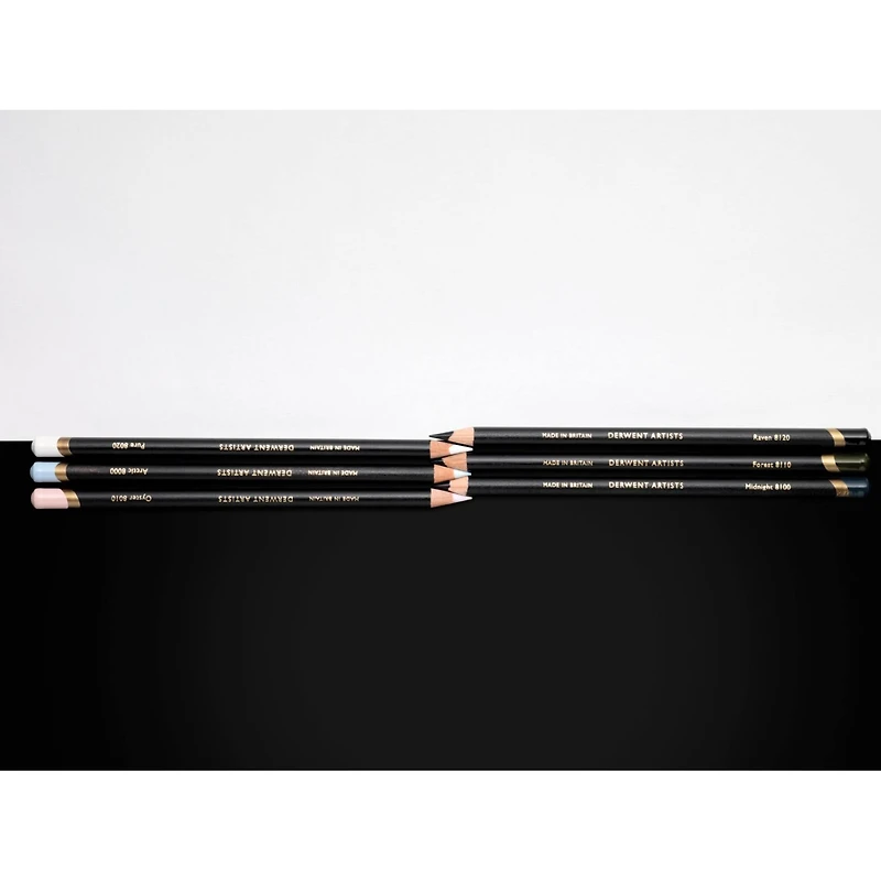 Derwent® Artists Black & White 6 Pencil Tin Set