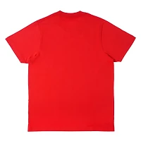 Red Merry & Bright Cartoon Adult Crew Neck T-Shirt by Celebrate It