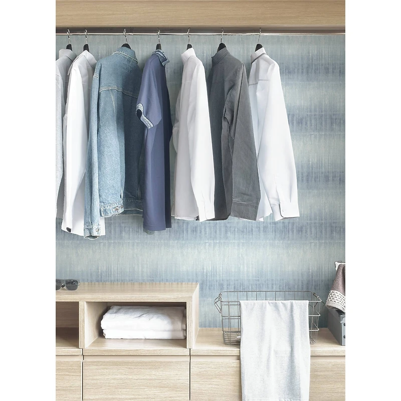 InHome Sanctuary Blue Peel & Stick Wallpaper