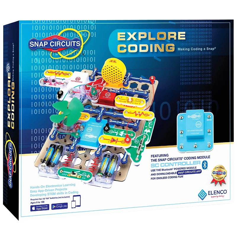 Snap Circuits® Explore Coding STEM Building Toy