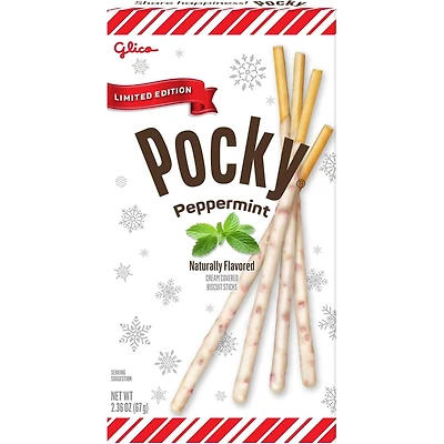 Glico Limited Edition Pocky Peppermint Cream Covered Biscuit Sticks