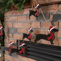Glitzhome® 6ft. Christmas Dog Garland, 2ct.