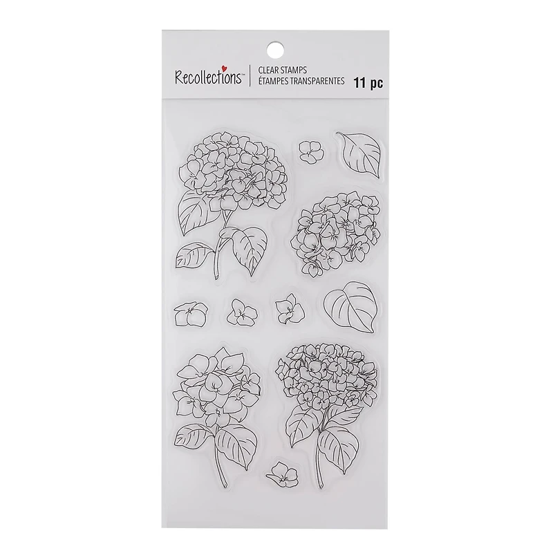 Hydrangea Clear Stamp Set by Recollections™