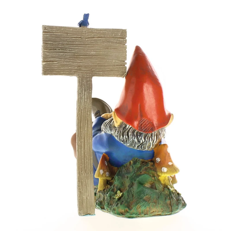 9.5" On Strike Garden Gnome