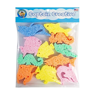 Captain Creative® Sea Life Super Sponges Pack