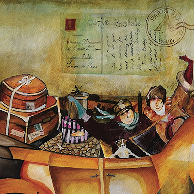 Hart Puzzles Road Trip in France by Jennifer Garant 1,000 Piece Jigsaw Puzzle