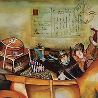 Hart Puzzles Road Trip in France by Jennifer Garant 1,000 Piece Jigsaw Puzzle