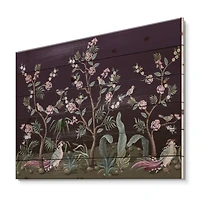 Designart - Chinoiserie With Birds and Peonies I
