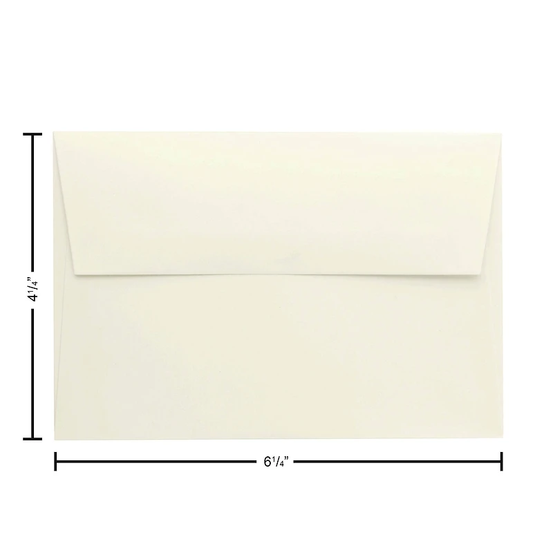 PA Paper™ Accents 4.25" x 6.25" Cream Envelopes, 50ct.