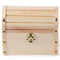 8 Pack: 6.5" Wood Domed Box by Make Market®