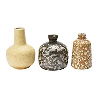 Hello Honey® Reactive Glaze Ceramic Vase Set