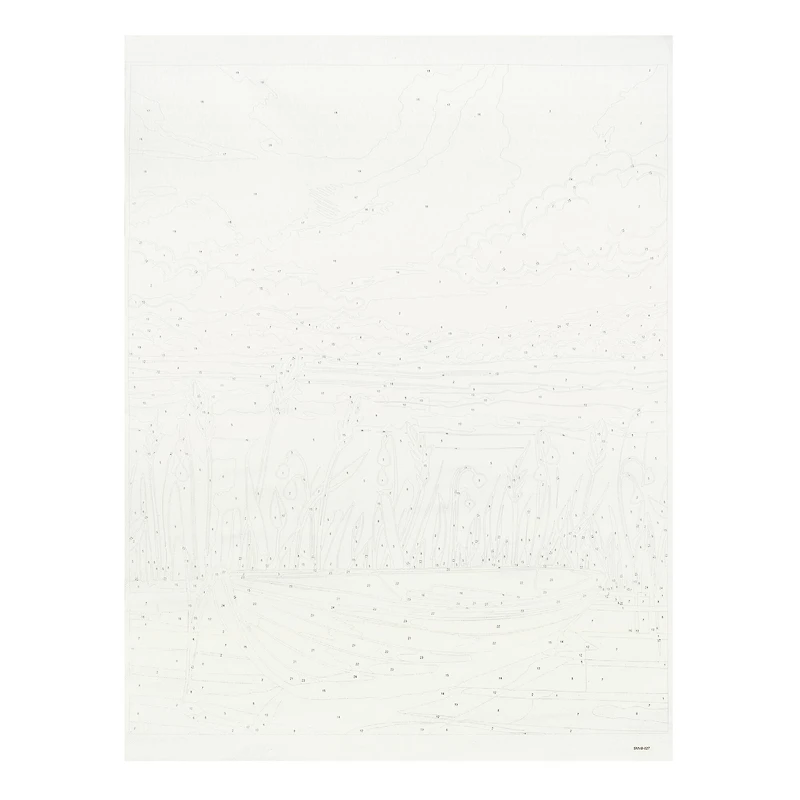 16" x 20" Boat on the Shore Paint-by-Number Kit by Artist's Loft®