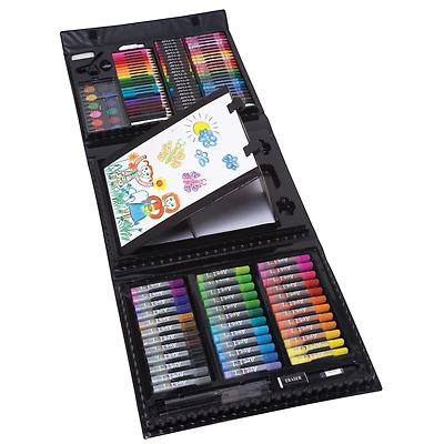 Art 101® Budding Artist® Doodle & Color Pop-Up Easel Art Set