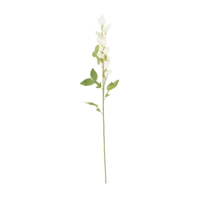 35" White Sweet Pea Artificial Flower Stem, 12ct.