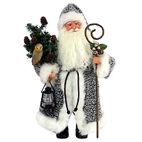 Santa's Workshop 15" Santa & Owl