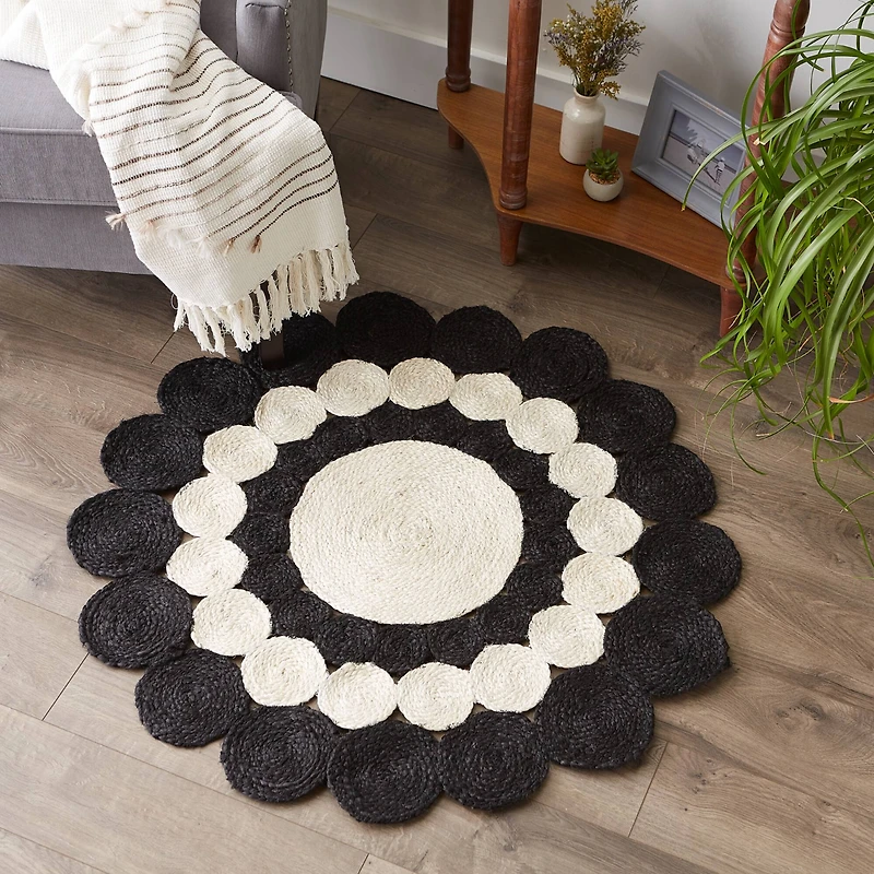 DII® Round Braided Jute Rug