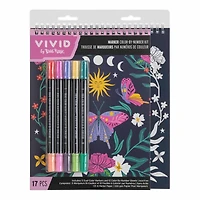 VIVID by Brea Reese® Botanical Marker Color-by-Number Kit