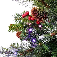 4ft. Pre-Lit Crestwood® Spruce Artificial Christmas Entrance Tree, Twinkly™ LED Lights