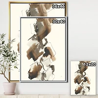 Designart - Gold Glam Squares I