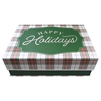 Large Happy Holidays Decorative Box by Ashland®