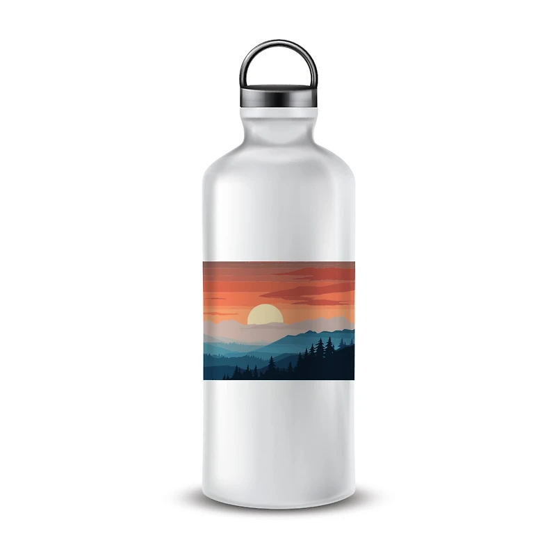 Panoramic Forest Mountain Die Cut Stickers by Recollections™