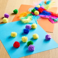 Rainbow Yarn Pom Poms by Creatology™