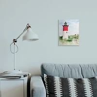 Stupell Industries Stairs Leading To Nauset Lighthouse Green Cliffside Wall Art
