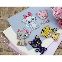 Luca-s Kittens Plastic Canvas Counted Cross Stitch Kit